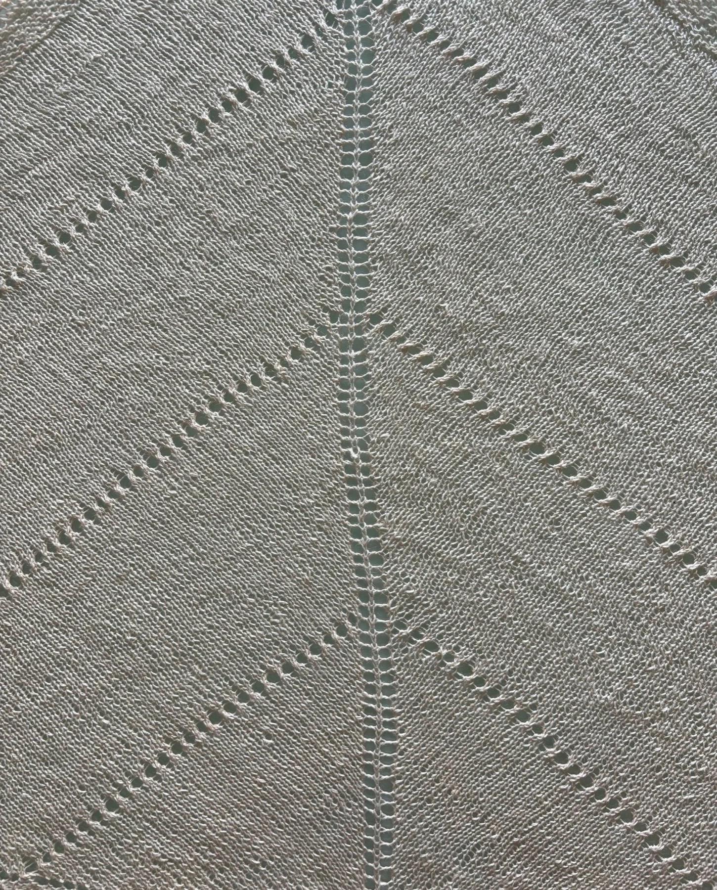 Linen rebozo — drape