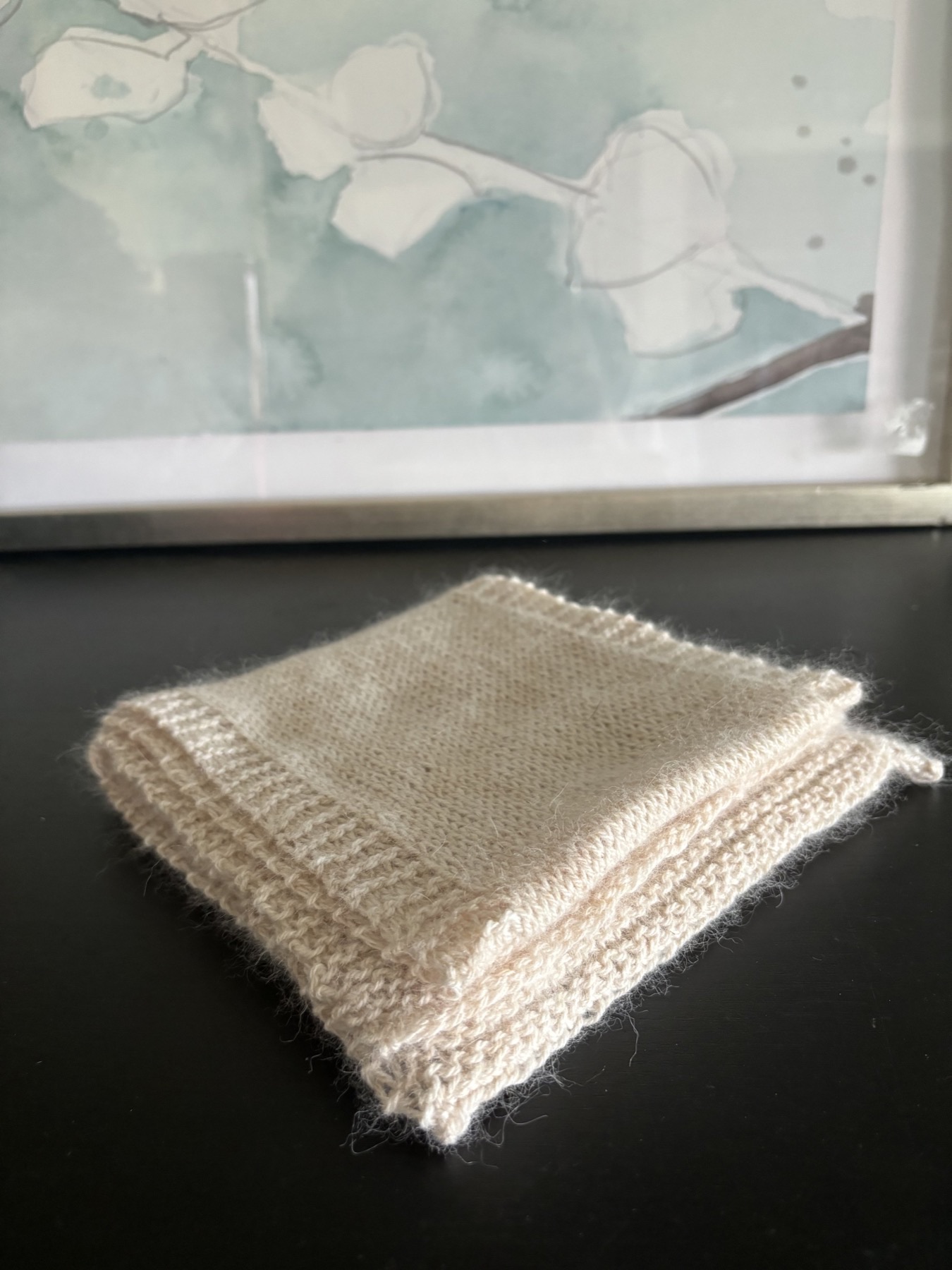 Cashmere rebozo — drape study