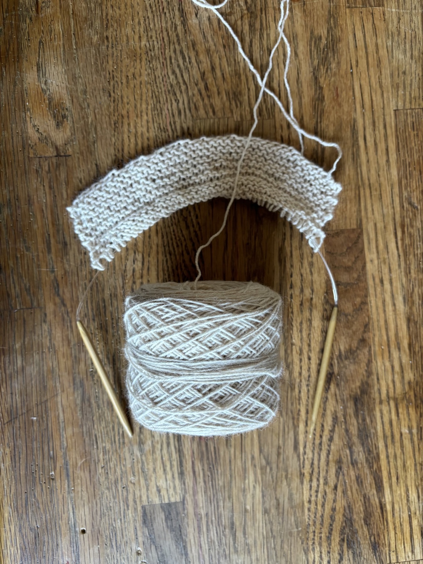 Cashmere rebozo worn