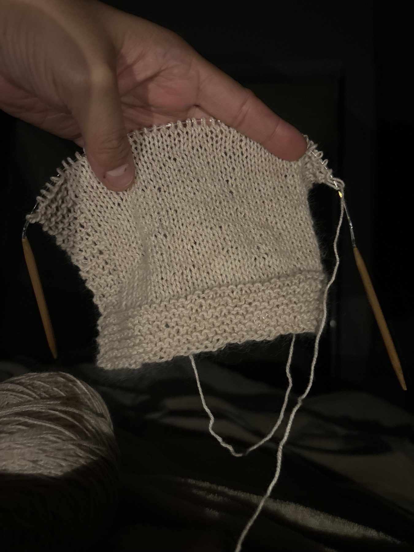 Cashmere rebozo detail in daylight